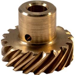 BRONZE DISTRIBUTOR GEAR, CHRYS BB & 426 HEMI, .484" SHAFT MELLING - DG4745