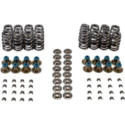 LS BEEHIVE VALVE SPRING KIT 135-348LBS, .625" LIFT, TI RET MELLING - VSK461219T