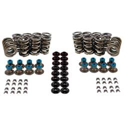 LS DUAL VALVE SPRING KIT 147-406LBS, .570" LIFT, TI RET MELLING - VSK46656T