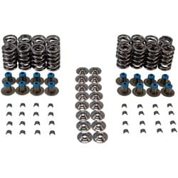 LS DUAL VALVE SPRING KIT 151-417LBS, .650" LIFT, TI RET MELLING - VSK46697T