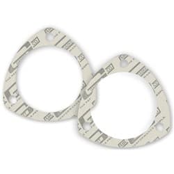3 BOLT COLLECTOR GASKET PAPER SUIT 3-1/2" EXHAUST 1 PAIR MRG - 1203C