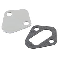 UNIVERSAL FUEL PUMP BLOCK OFF PLATE CHEV FORD HOLDEN CHRYS MRG - 1516
