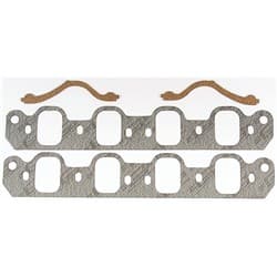 FORD 351C STD 4V INTAKE GASKET SET. 1.83" x 2.88" MRG - 214