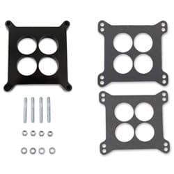 1" 4 HOLE PHENOLIC CARB SQUARE BORE SPACER. INSULATOR MRG - 3404