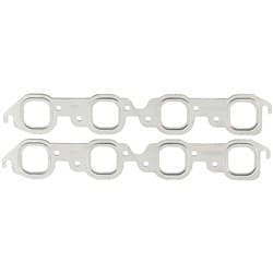 MLS EXHAUST HEADER GASKETS BBC SQUARE PORT 1.85 x 1.9 MRG - 4816G