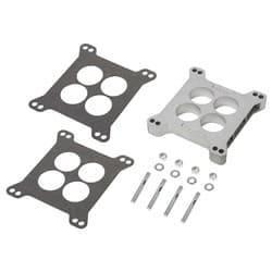 1" 4BL 4 HOLE CARB SPACER SQ BORE HOLLEY (ALUM) ALT ED8711 MRG - 6006