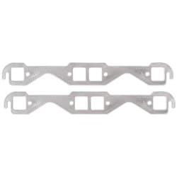 SBC 262-400 HEADER GASKET SET 1.45" x 1.48 ALUM LAYER SQUARE MRG - 7401G