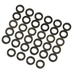 7/16 HEAD BOLT WASHERS 34 PACK .120 THICK BLACK OXIDE FINISH MRG - 87