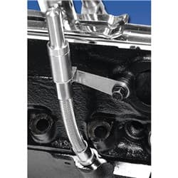 FLEXIBLE BRAIDED DIPSTICK, SBC 1955-1979 MILODON - 22000