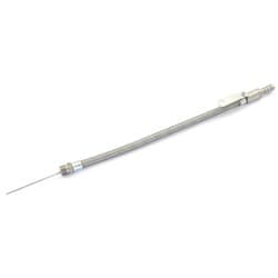 UNIVERSAL S/STEEL FLEXIBLE 17" DIPSTICK WITH WELD IN BUNG MILODON - MIL22080
