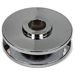 1V ALTERNATOR PULLEY, CHROME CHROME PLATED ALUMINIUM MECHMAN / 24-1109AC