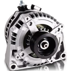 170A LS ALTERNATOR, NATURAL CAST CASE, TOP OUTPUT STUD MECHMAN / 8237170