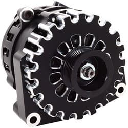 250A LS ALTERNATOR, BLACK ELITE SERIES, BILLET MECHMAN / B8206250B