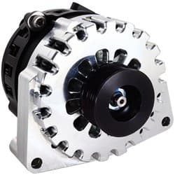 250A LS ALTERNATOR, MACHINED ELITE SERIES, BILLET MECHMAN / B8206250M