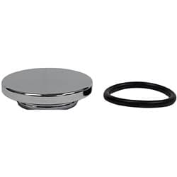 6-RIB PULLEY COVER, POLISHED FITS MM24-0002C MECHMAN / Q133039P