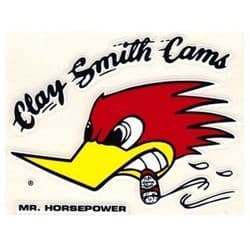 CLAY SMITH STICKER  ( LEFT ) MR HORSEPOWER 2-3/4 X 3-1/2" MOONEYES - CSD17L