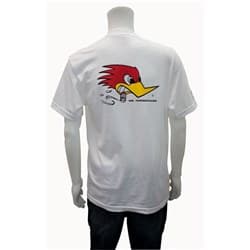 CLAY SMITH MR HORSEPOWER WHITE T SHIRT XXLARGE MOONEYES - CST06WHXX