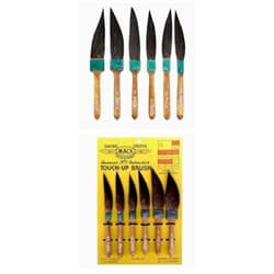 MOON MACK BRUSH SERIES20 KIT 6 BRUSHES-1 PINSTRIPE SET MOONEYES - IG091