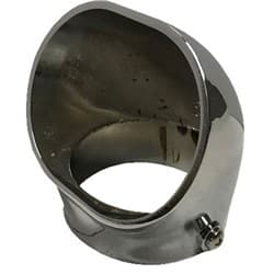 MOON CHROME FROG MOUTH SCOOP SUIT 2-5/8" NECK MOON - JE9600