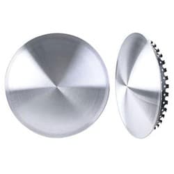 MOON WHEEL DISCS 16 INCH SPUN ALUM SNAP-ON STYLE EACH MOONEYES - MD1163