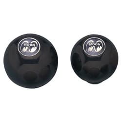 MOON  SHIFT KNOB-LARGE BLACK  UNIV MOUNT MOONEYES - MP021BBL