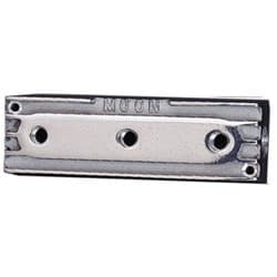 MOON 3 CARB FUEL BLOCK FINNED CAST ALUMINIUM MOONEYES - MP1011