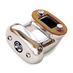 MOON 90DEG BREATHER-LOW BOY POLISHED EA- MOONEYES - MP1800LB