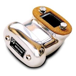 MOON 90DEG BREATHER-LOW BOY FINNED POLISHED EA- MOONEYES - MP1800LBF