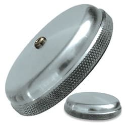 MOON GAS CAP SCREW ON VENTED ALLOY     SUIT 2.25FUEL BUNG MOONEYES - MP606V