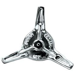 MOON 50'S STYLE SPINNER CAP VENTED POLISH ALLOY 500 SERIES MOONEYES - MP608V