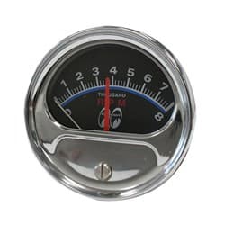 MOON 8000RPM 1/2 SWEEP TACHO ELECTRIC 3-3/4 DIA MOONEYES - MPG5000TM
