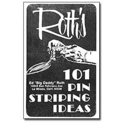 ED ROTH HOW TO BOOK 101 IDEAS 101 PINSTRIPING IDEAS MOONEYES - RB02BKHO