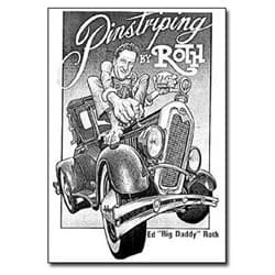 ED ROTH HOW TO BOOKPINSTRIPIN PINSTRIPING BY ED ROTH MOONEYES - RB02BKPE