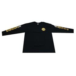 MOON LONG SLEEVE BLK T SHIRT X LARGE MOONEYES - TM112BKX