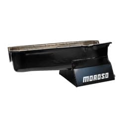 MOROSO SBC OIL PAN, PRE-1980 7 QUART / 6.6L, LH DIPSTICK MOROSO - 20190