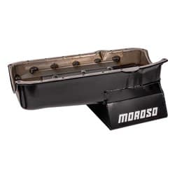 MOROSO SBC OIL PAN, 1986-ON 7 QUART / 6.6L, RH DIPSTICK MOROSO - 20206