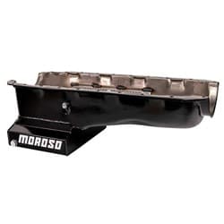 OIL PAN, BBC MARK IV REAR SUMP 8" DEEP, 6 QT (5.7L) CAPACITY MOROSO - 20416