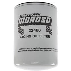 RACING OIL FILTER CHEV, 5.25 LONG,  13/16-16UNF MOROSO - 22460
