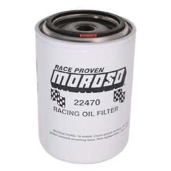 RACING OIL FILTER FORD, 5.25 LONG,  3/4-16UNF MOROSO - 22470