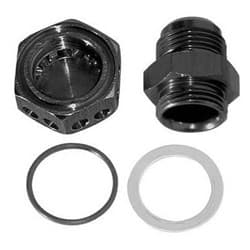 VENT  -12AN FITTINGS POSITIVE SEAL *ATTACHES TO VALVE COVER* MOROSO - 22635
