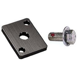 OIL PUMP BLOCKOFF PLATE CHEVY USE WITH EXTERNAL OIL PUMPS MOROSO - 23790