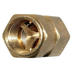OIL CHECK VALVE, ONE WAY 1/2NPT TO 1/2 NPT (F TO F) MOROSO - 23875