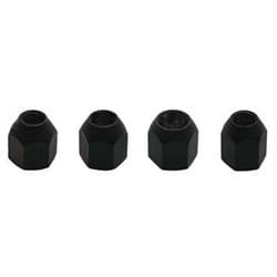 WHEEL NUTS 1/2"-20 (5-PK) 60Â° TAPERED SEAT, BLACK OXIDE MOROSO - 46330