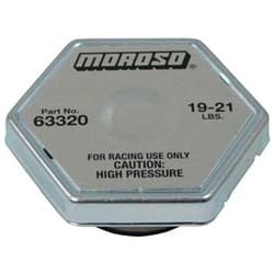 MOROSO RADIATOR CAP 21 LB LARGE SIZE MOROSO - 63320