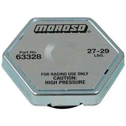 MOROSO RADIATOR CAP 27-29 LB LARGE SIZE MOROSO - 63328