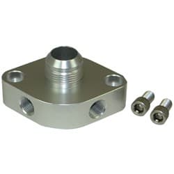 SBC WATER NECK -16AN OUTLET WITH 2 X 3/8" NPT PORTS MOROSO - 63475