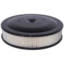 14 x 3 BLK AIR FILTER ASSEMBLY 5 1/8" NECK 3" HEIGHT REC BASE MOROSO - 65904