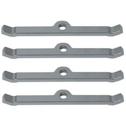 VALVE COVER HOLD DOWN TABS(4) SB CHEV, CHROME, 4 PER PACK MOROSO - 68510