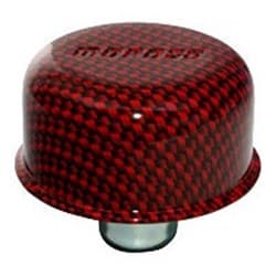 MOROSO PUSH-IN BREATHER CARBON FIBER LOOK RED/BLACK MOROSO - 68725