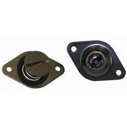 DZUS FASTENER, STEEL, BLACK LARGE HEAD, 7/16" x .500" (10) MOROSO - 71372